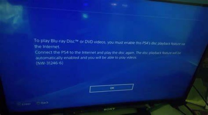 Can you play a DVD on ps4 without Internet?