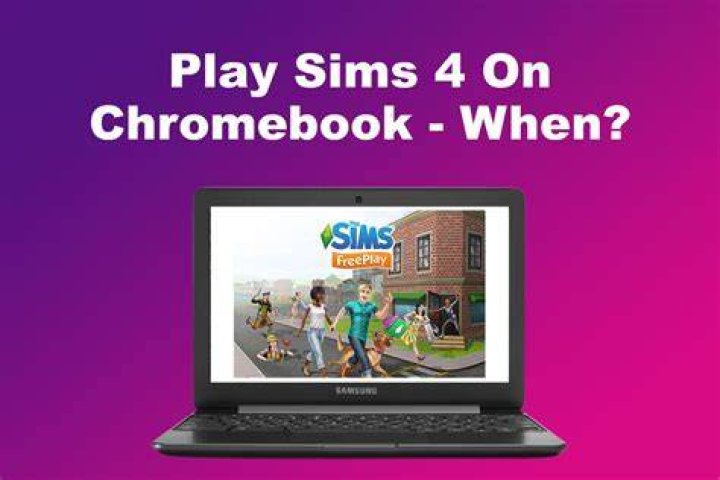 Can you play Sims 4 on a Chromebook?