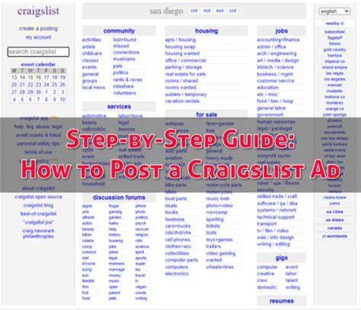 Can you post the same ad on Craigslist in different cities?