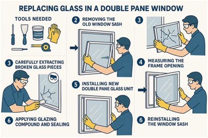 Can you replace a single pane in a double pane window?