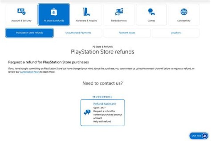 Can you return a game on PlayStation Store?
