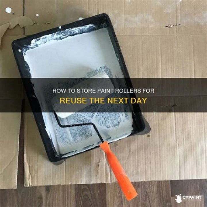 Can you reuse a paint roller the next day?