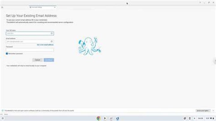 Can you run Thunderbird on a Chromebook?