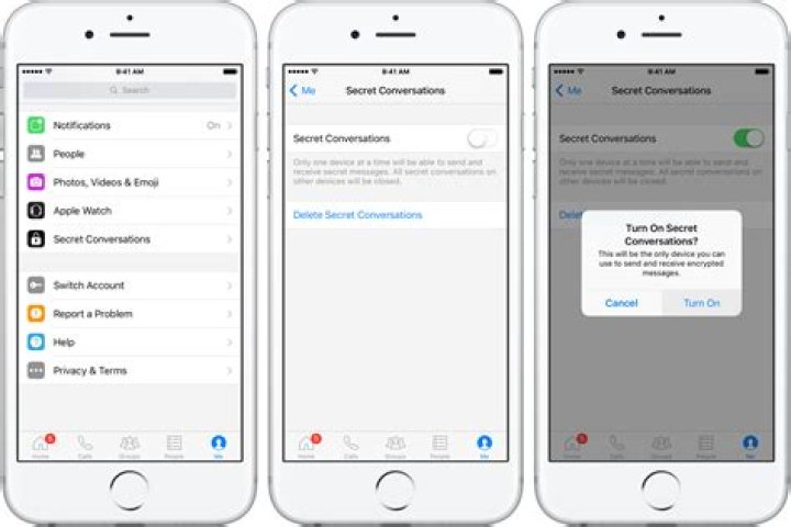 Can you screenshot secret conversations?