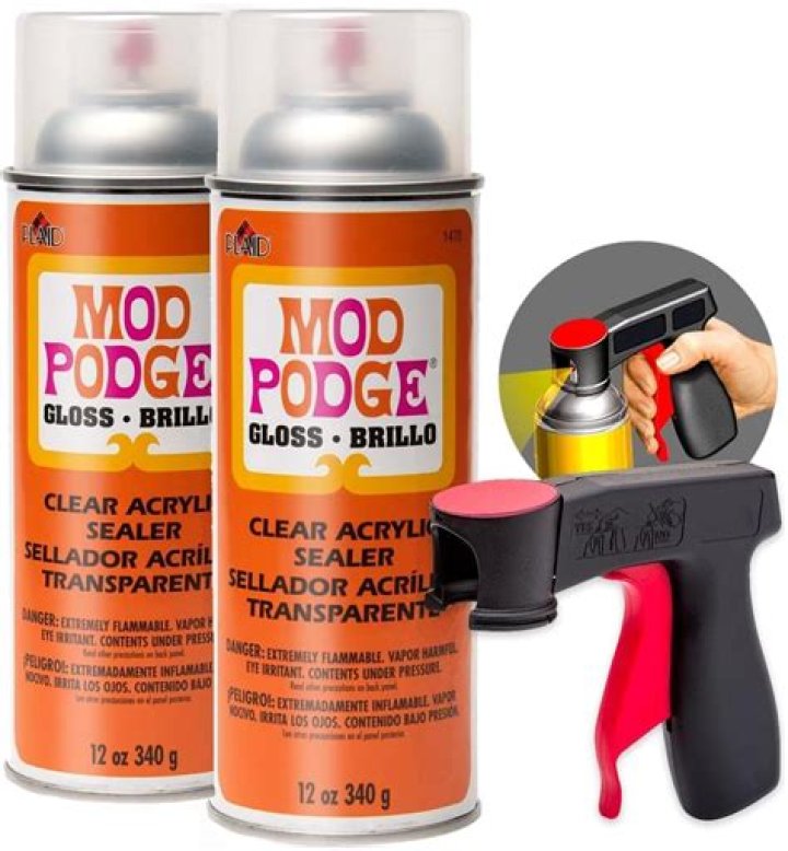 Can you seal acrylic paint with Mod Podge?