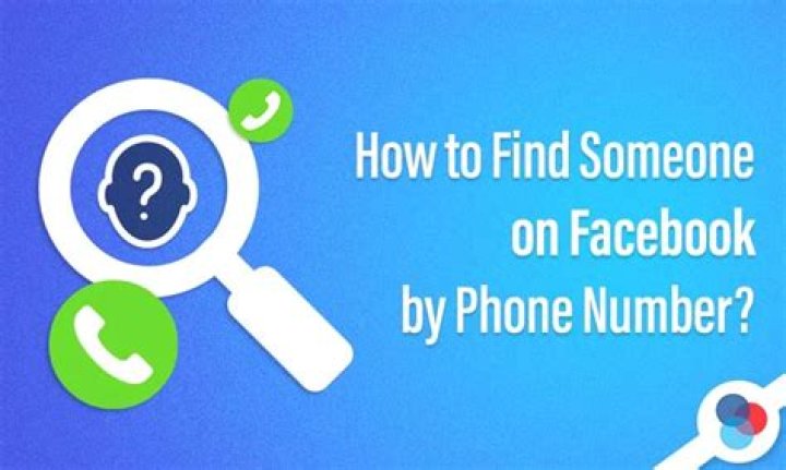 Can you search someone by phone number on Facebook?