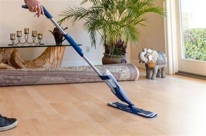 Can you shampoo an area rug on a hardwood floor?