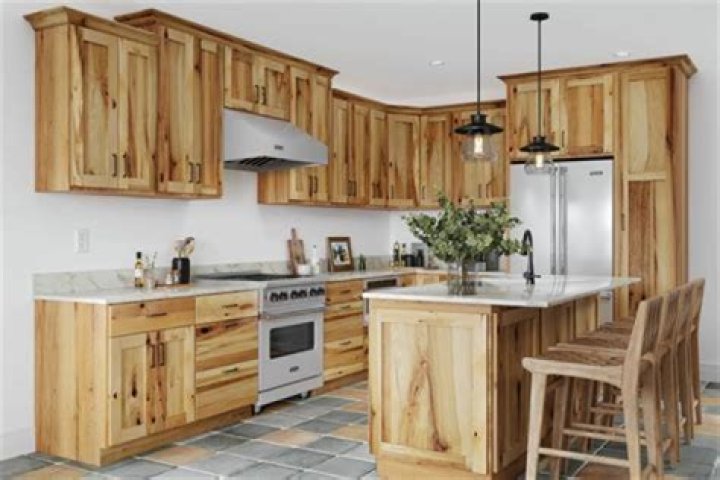 Can you stain hickory cabinets?