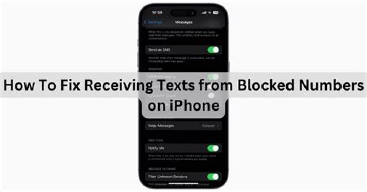 Can you still text a number that you blocked?