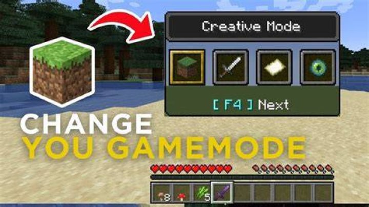 Can you switch creative to survival on Minecraft PE?