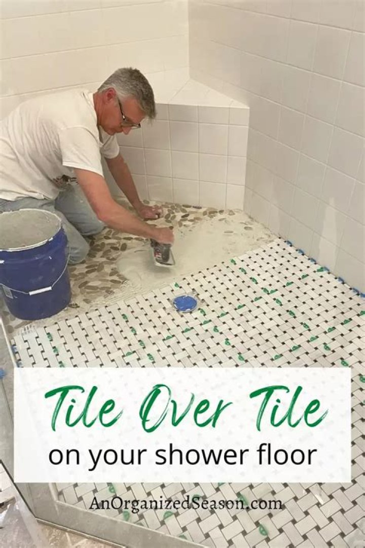 Can you tile over shower liner?