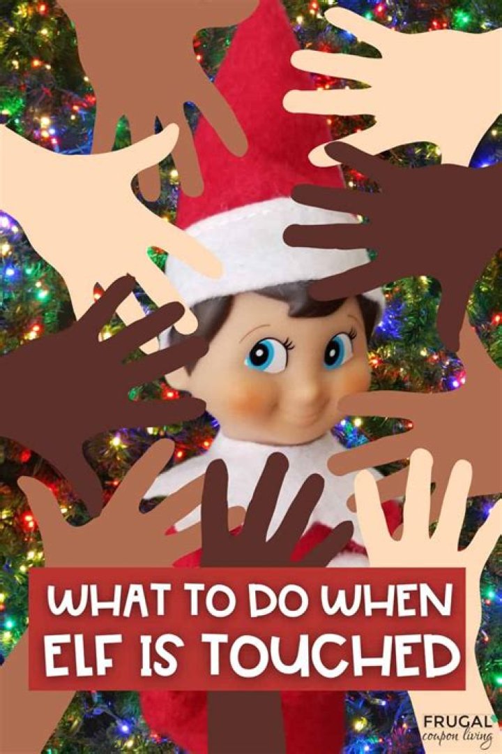 Can you touch your elf on the shelf on Christmas Eve?