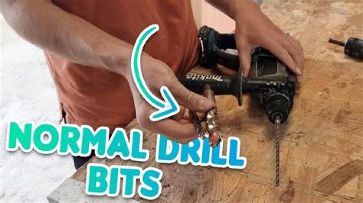 Can you use an SDS bit in a normal drill?
