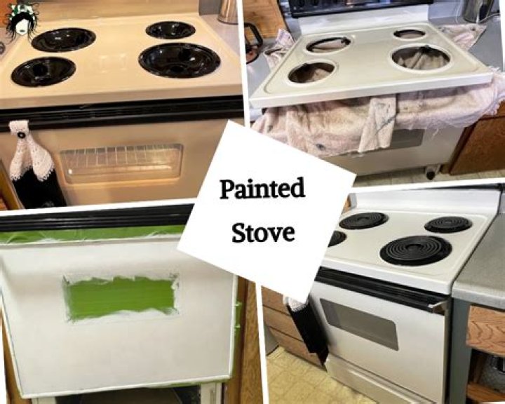 Can you use appliance paint on a stove?