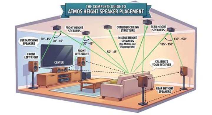 Can you use height speakers for Atmos?