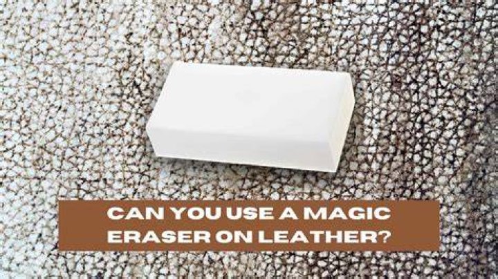 Can you use magic eraser on leather purse?