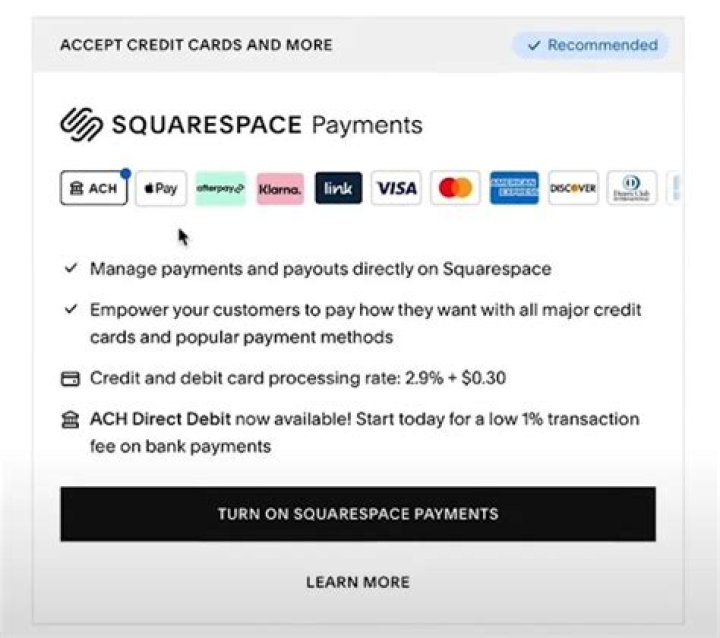 Can you use Square on squarespace?