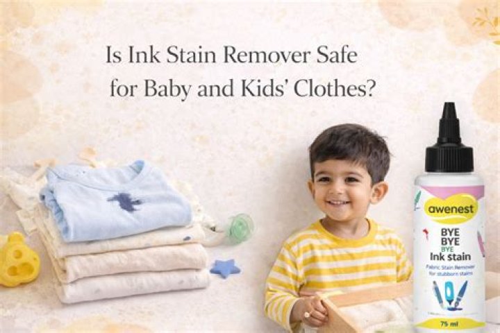 Can you use stain remover on baby clothes?