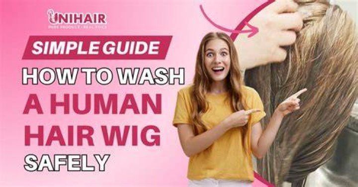 Can you wash a glued wig?