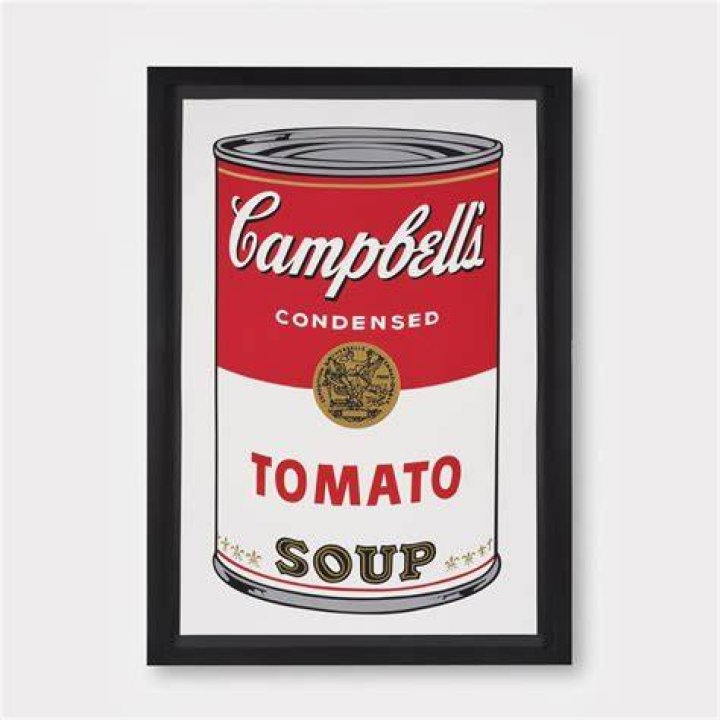 Did Andy Warhol design the Campbell's soup label?