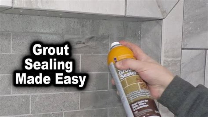 Do I need to seal my tile before grouting?