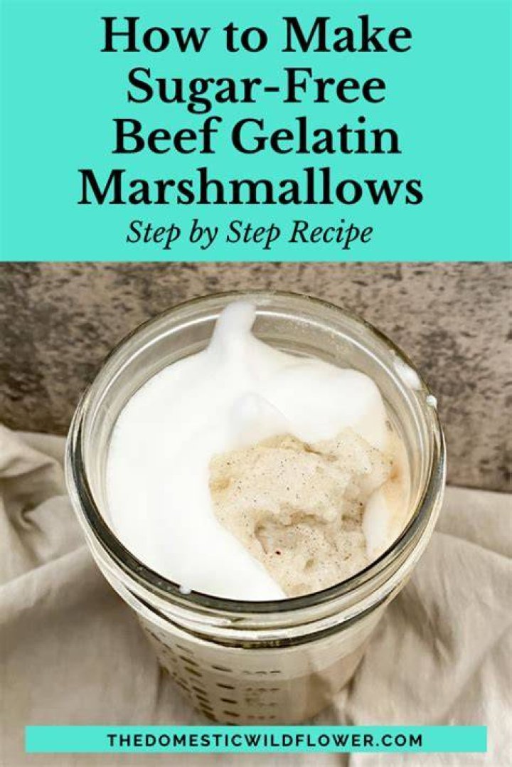 Do marshmallows have beef gelatin?