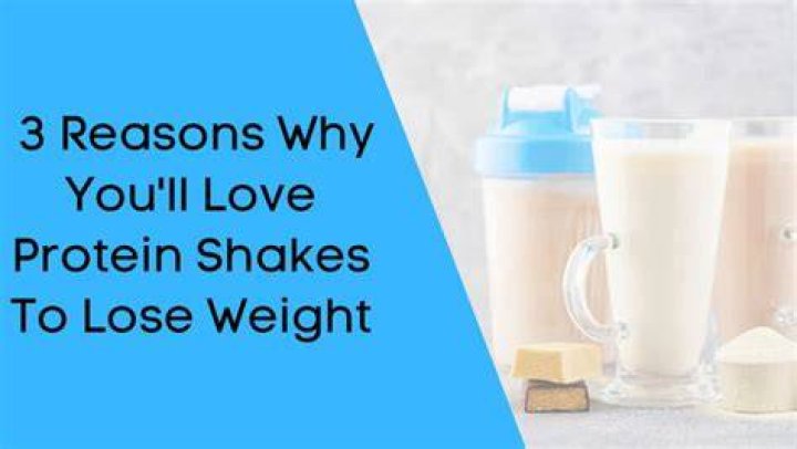 Do protein shakes make you lose weight?