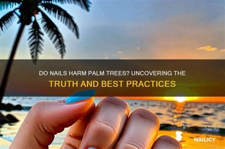 Do spikes hurt palm trees?