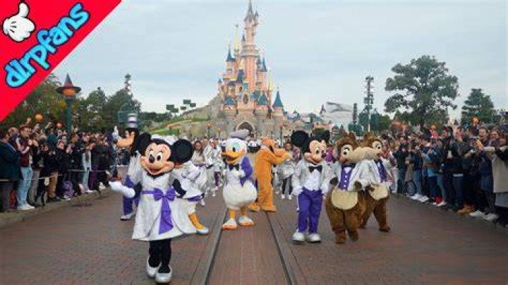 Do the characters walk around Disney World?