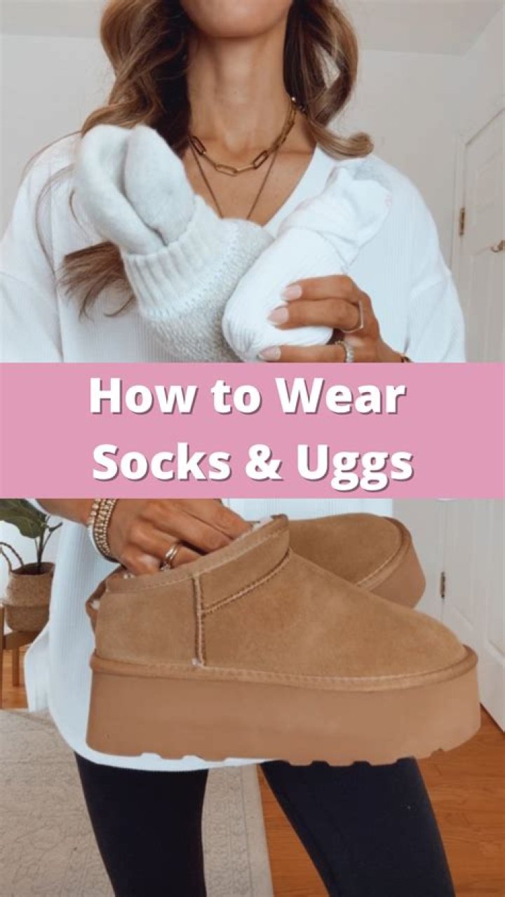 Do u wear socks with UGGs?