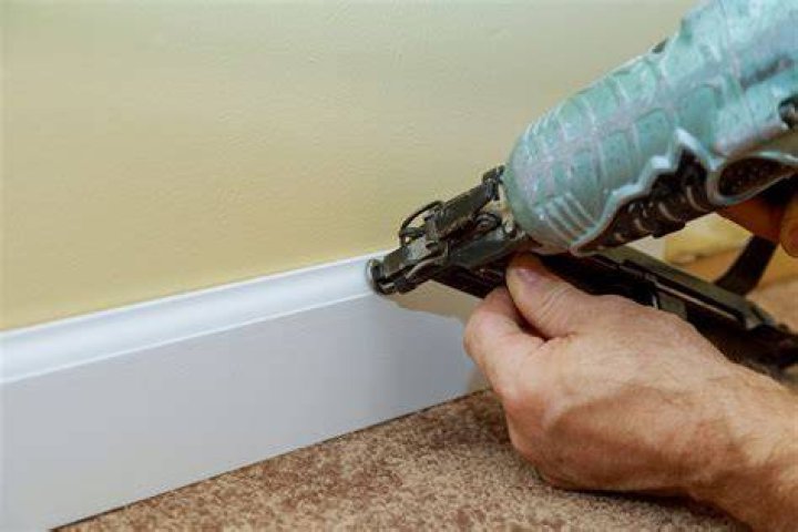 Do you need a nail gun for baseboards?
