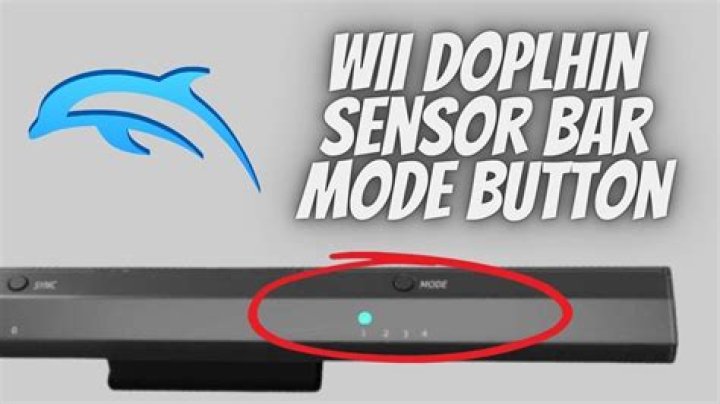 Do you need a sensor bar for dolphin?