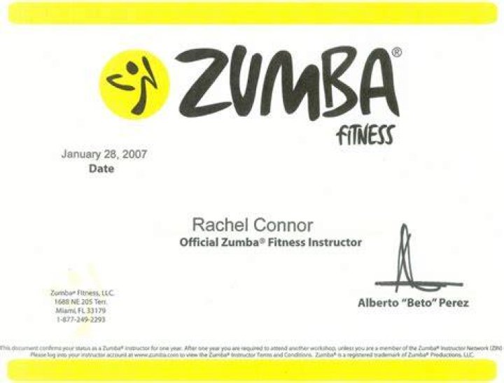 Do you need to be certified to teach Zumba?