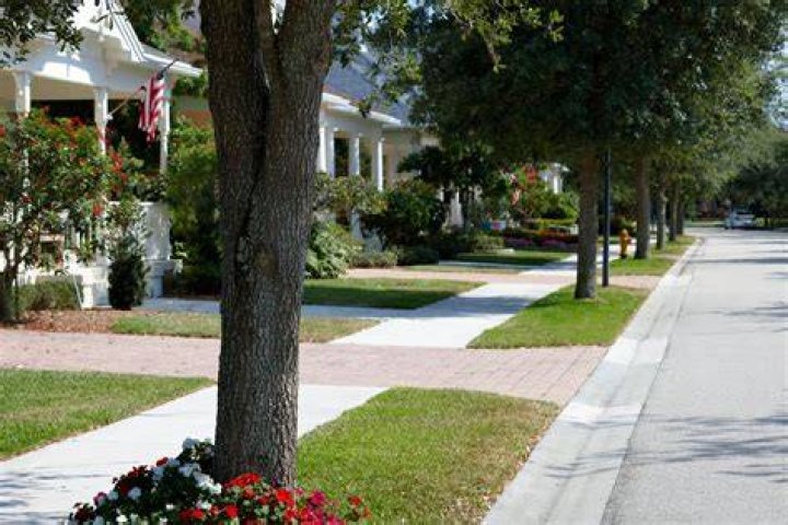 Do you own the grass on the other side of the sidewalk?