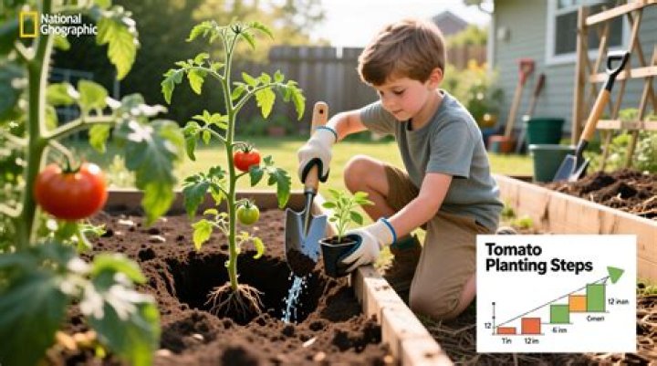 Do you plant tomatoes in mounds?