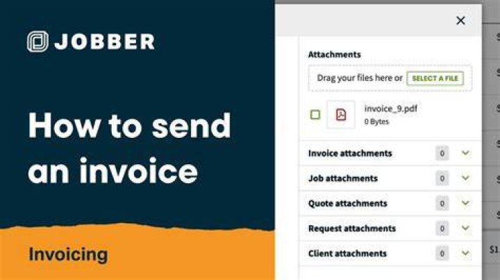 Do you send an invoice before or after?