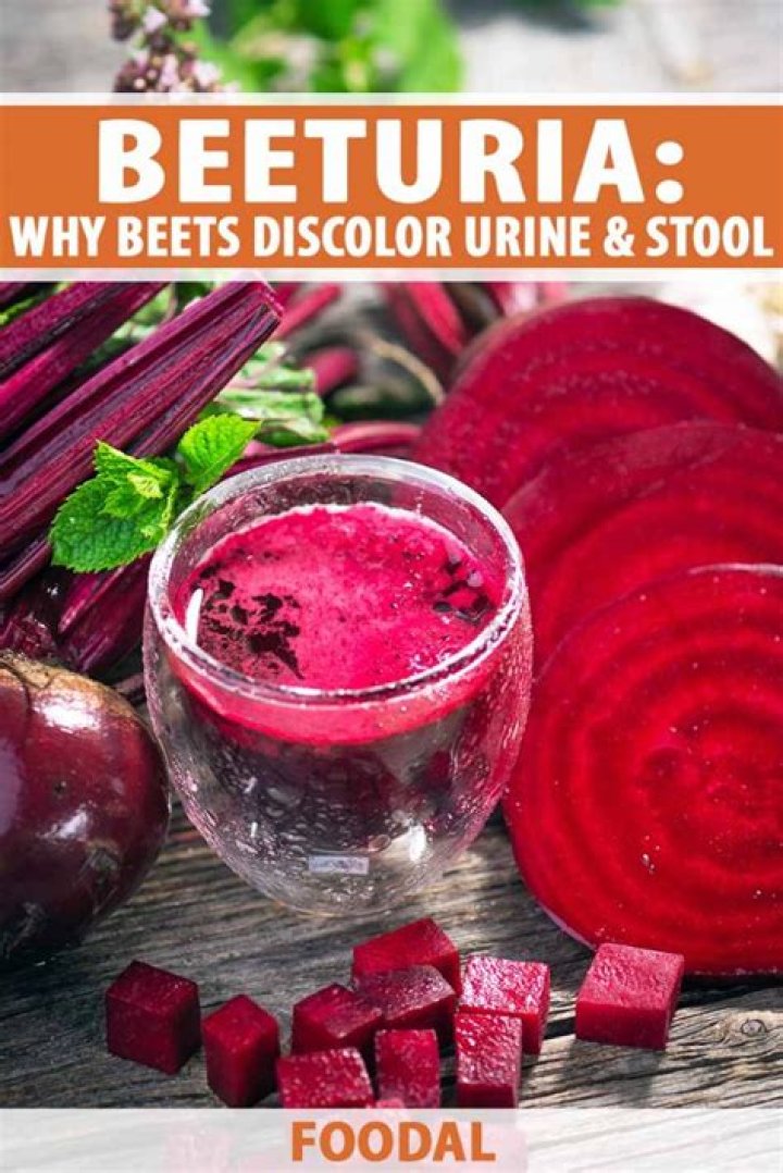 Does beets affect urine?