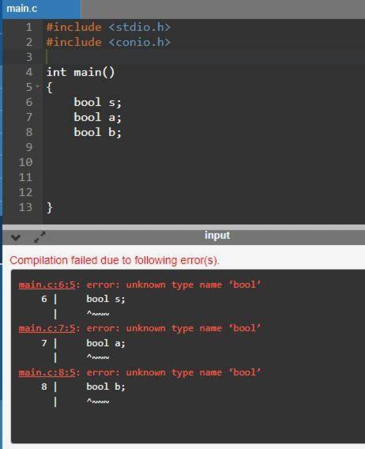 Does C support Boolean data type?