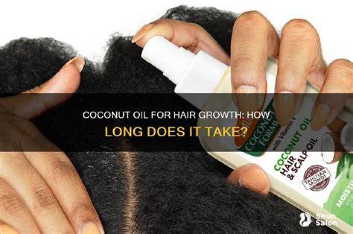 Does coconut oil straighten hair?