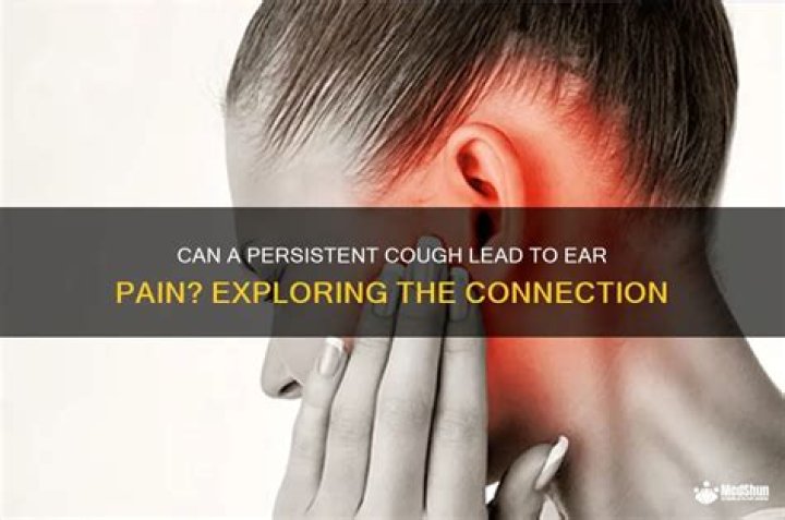 Does cough cause ear pain?