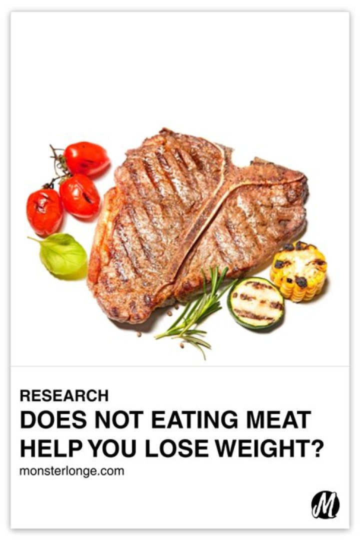 Does cutting out meat help you lose weight?