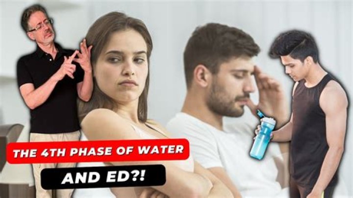 Does drinking water help sexually?