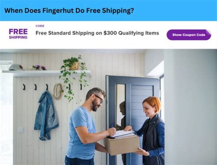 Does Fingerhut ever have free shipping?