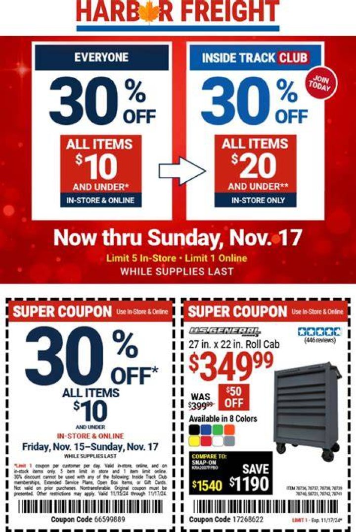 Does Harbor Freight take expired coupons?