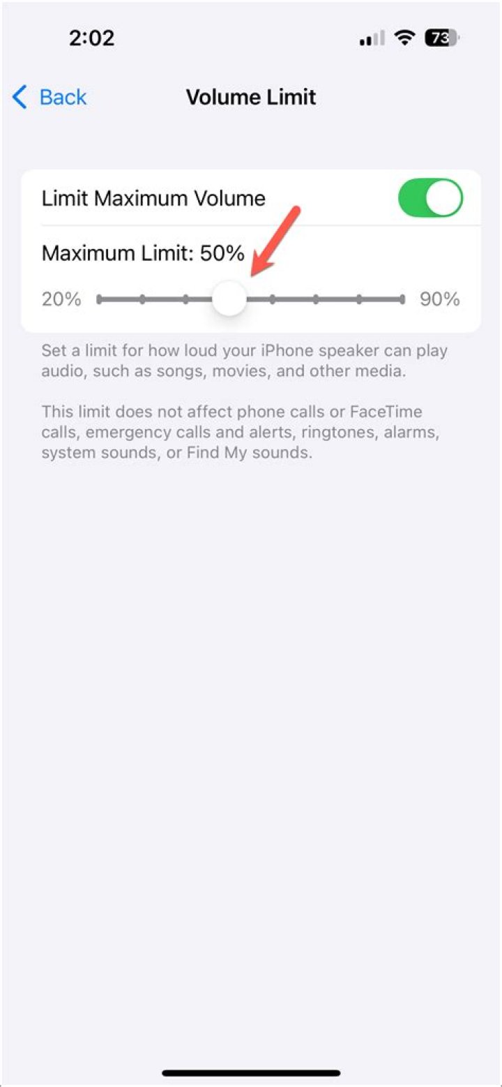 Does iPhone volume affect alarm?