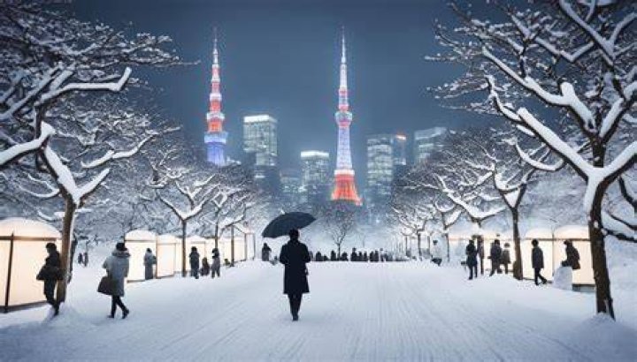 Does it snow in Tokyo in February?
