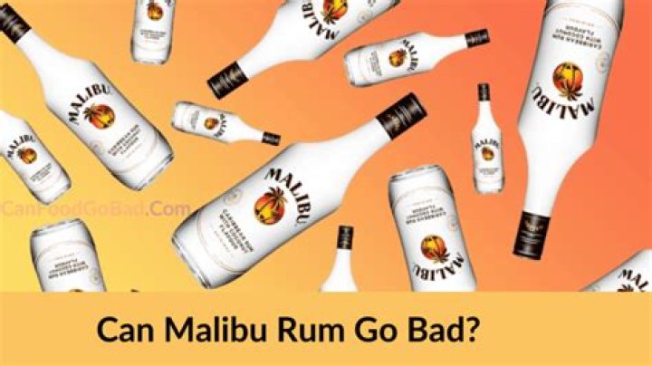 Does Malibu rum go bad?