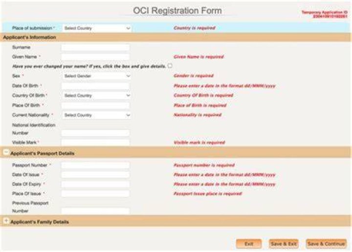 Does OCI application need to be notarized?