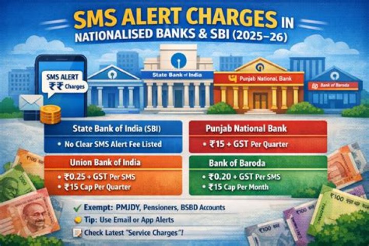 Does SBI SMS alert cost?
