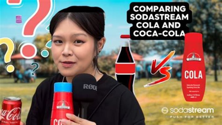 Does SodaStream taste like Coke?